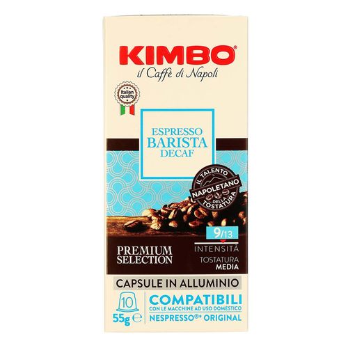 Café Kimbo Descafeinado Cápsulas 55g