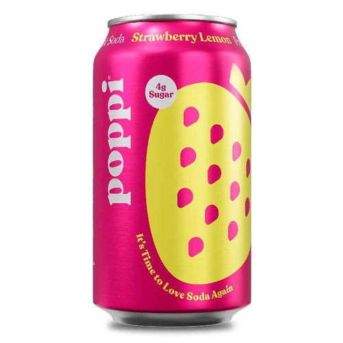 Refresco Poppi Fresa Limón 355ml