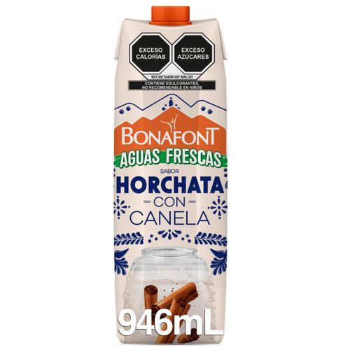 Agua saborizada Bonafont Aguas Fresacas Sabor Horchata 946ml