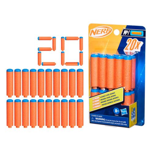 Lanzador Nerf Dardos Refill 20