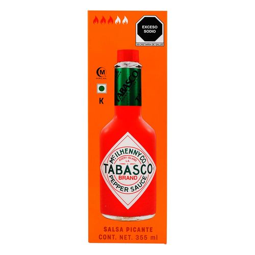 Salsa Tabasco Roja Original 355ml