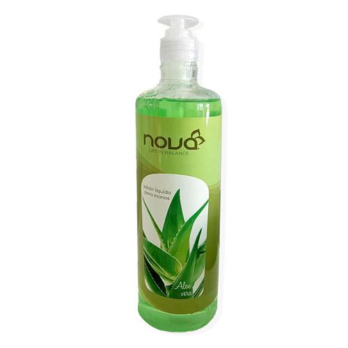 Jabón de Manos Líquido Nova Aloe Vera 500ml