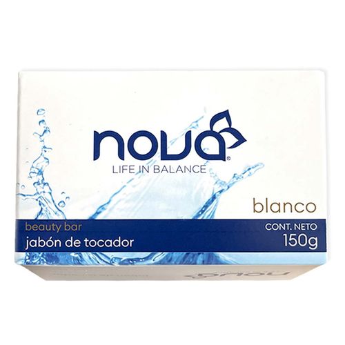 Jabón en Barra de Tocador Nova Blanco 150g