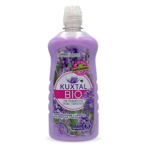 Detergente Líquido Kuxtal para Trastes Lavanda 500ml