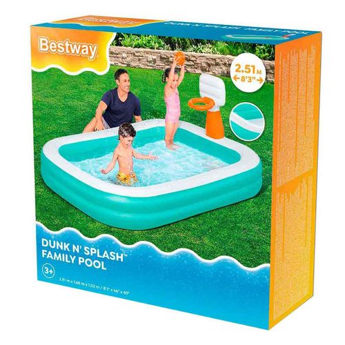 Alberca Bestway 2.51x1.68x1.02m