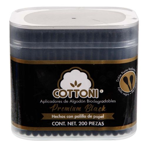 Aplicadores Cottoni de Algodón Biodegradables 200 Piezas