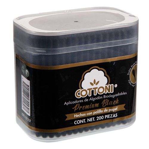 Aplicadores Cottoni de Algodón Biodegradables 200 Piezas