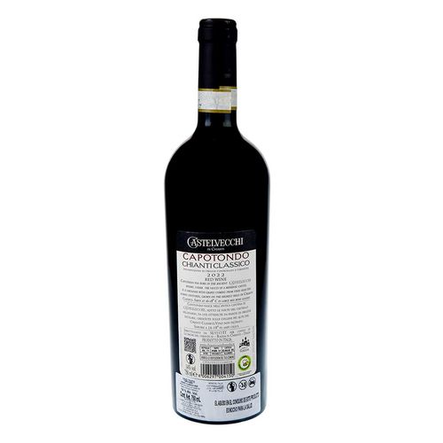 Vino Tinto Italiano Castelvecchi Chianti Capotondo 750ml