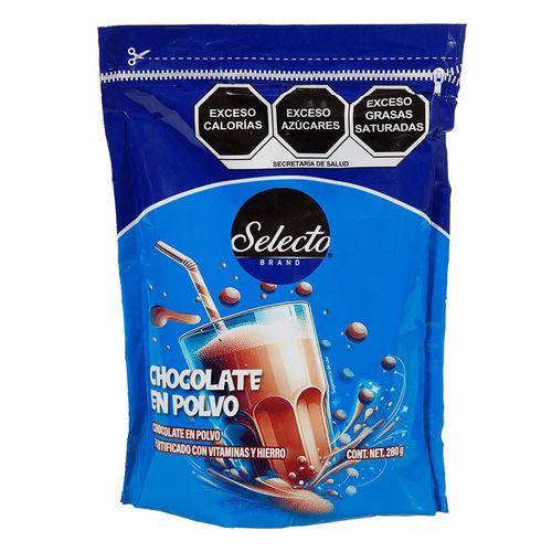 Chocolate Selecto en Polvo 280g