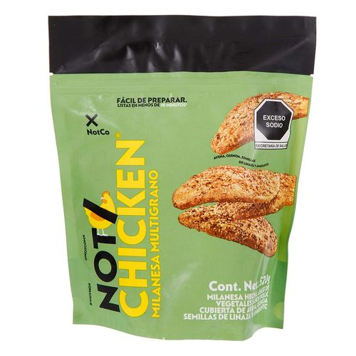 Milanesa Not Chicken Multigrano a Base de Vegetales 520g
