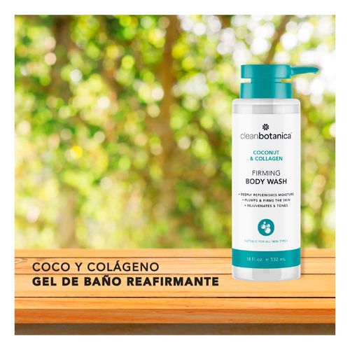 Gel de baño Clean Botánica Reafirmante Colágeno y Coco 532ml