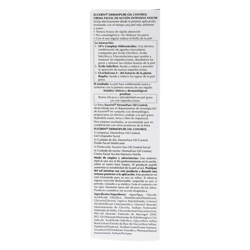 Crema Facial Eucerin Hyaluron Acción Intensiva 40ml