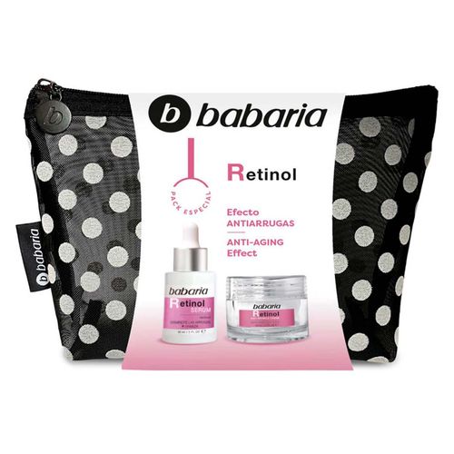 Kit Rutina Facial Babaria Crema y Serum Retinol 2 piezas