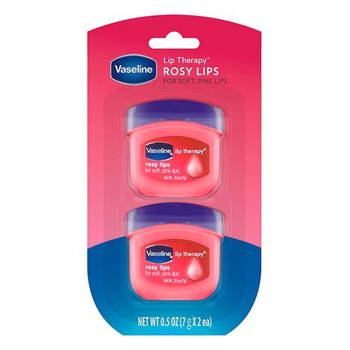 Pack Bálsamo Vaseline Rosy Lips 2 Piezas