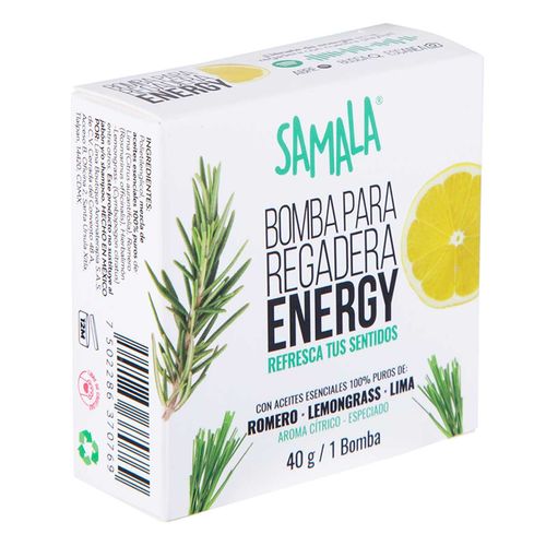 Bomba para Regadera Samala Energy Cítrico 40g