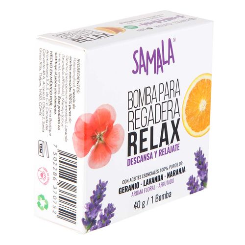 Bomba para Regadera Samala Relax 40g