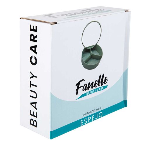 Espejo Fanelle para Maquillaje con Base Alhajero 1 Pieza
