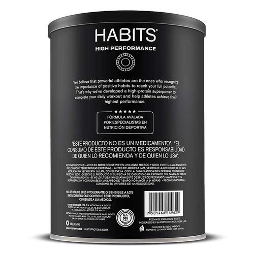 Proteína Habits Vainilla 578g