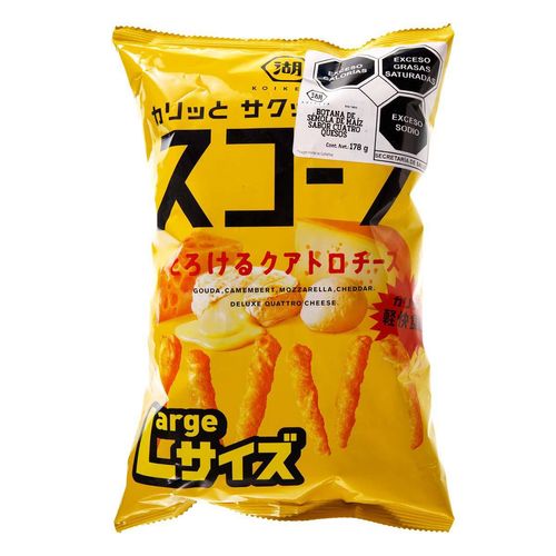 Botana Koikeya 4 Quesos 178g