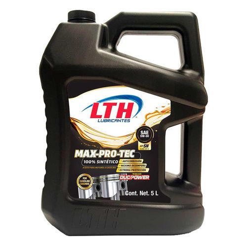 Aceite para Motores a Gasolina con Dúo Power LTH MAX-PRO-TEC 5L