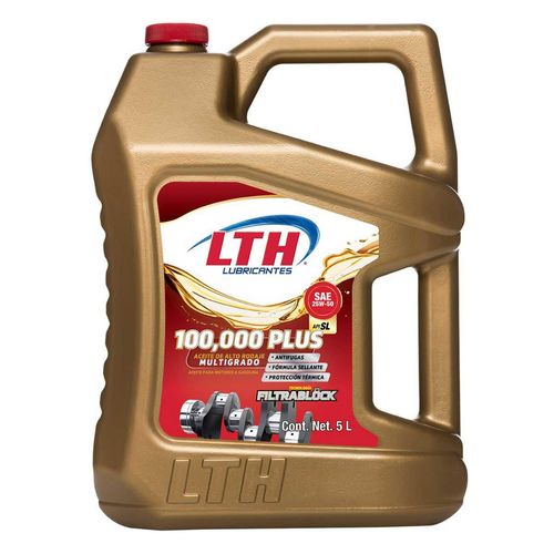 Aceite Multigrado LTH 100,000 Plus 5L