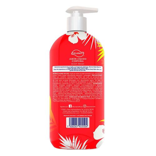 Jabón Líquido Corporal Blumen Flor de Granada 650ml