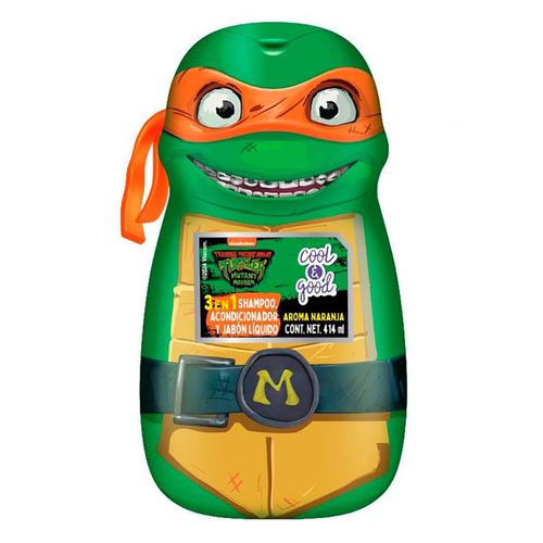 Shampoo Cool&Good 3D  Tortugas Ninja Mike 414ml