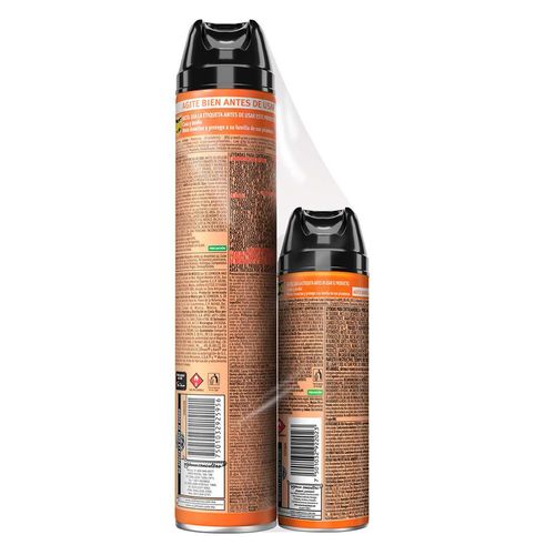 Pack Raid Insecticida en Aerosol para Casa y Jardín 400ml y 226ml