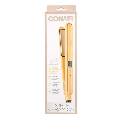 Alaciadora Conair Doble Cerámica CS224YES Beige 1 Pieza