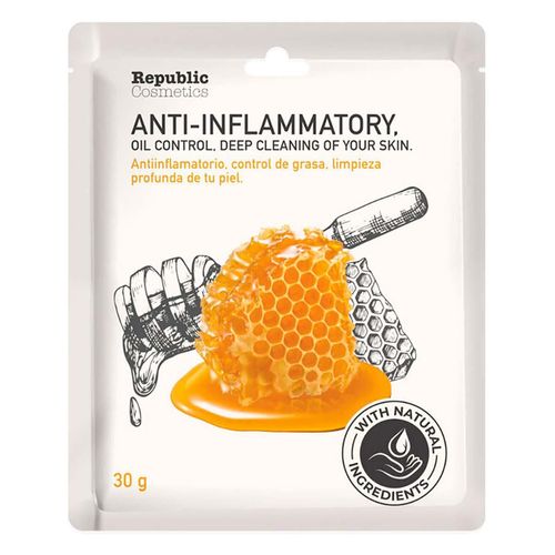 Mascarilla Facial Republic Cosmetics Anti- inflmatorio 30g