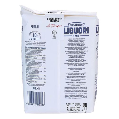 Fusilli Liguori 500 Gr