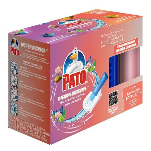 Gel Limpiador Pato Pack Disc Activos