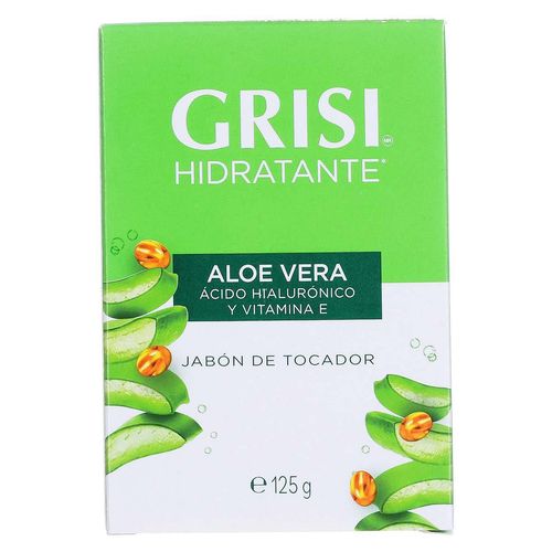 Jabón de Tocador Grisi Hidratante Aloe vera 125g
