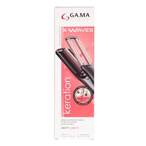 Onduladora de Cabello Gama Italy X-Waves 1 Pieza
