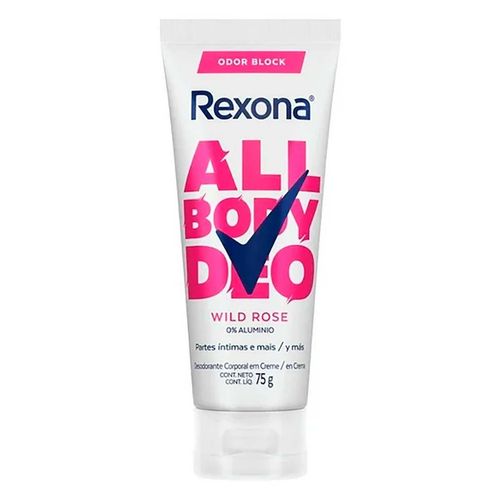Desodorante en Crema Rexona All Body Deo Wild Rose 75g