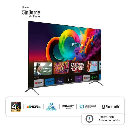 Televisor Hyundai QLED Smart 4K UHD Hyled7007Qg 70 Pulgadas