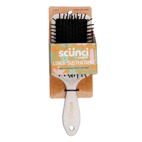 Cepillo para el Cabello Scunci Pala 70099MX Hecho con Trigo 1 Pieza