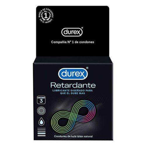 Condones de Látex Durex Retardante 3 Condones