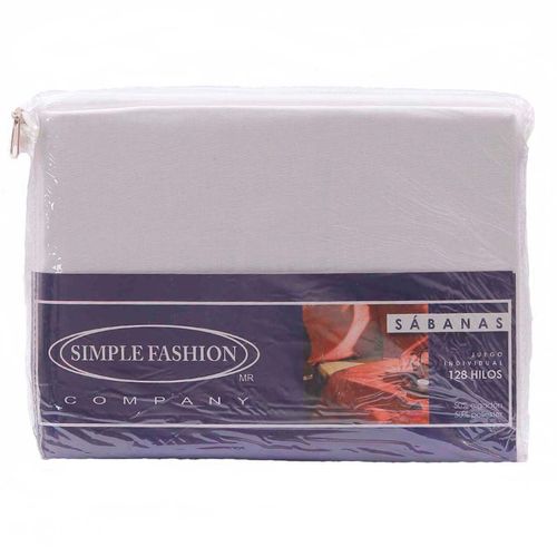 Juego de Sábanas Simple Fashion Individual