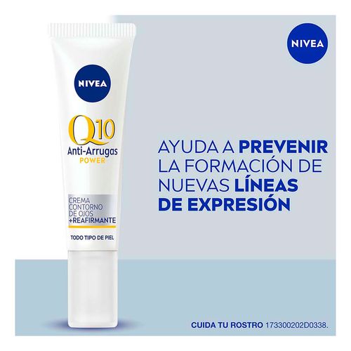 Crema Reafirmante para el Contorno De Ojos NIVEA Q10 15ml