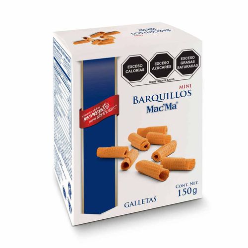 Galleta MacMa Barquillos Finas 150g