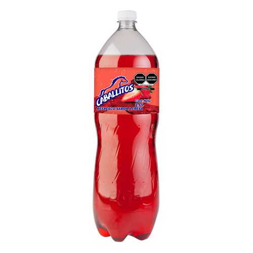 Refresco Caballitos Fresa 2.5L