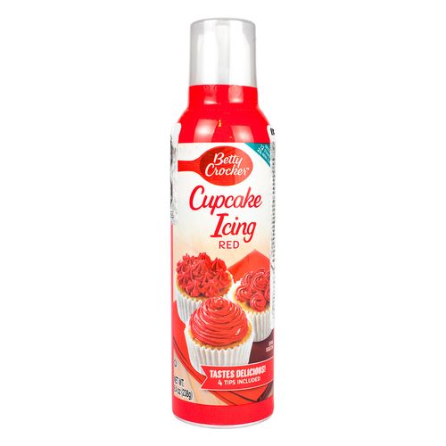 Betún para Cupcake Betty Crocker Rojo 238g