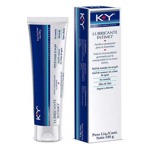Lubricante Íntimo en Gel K-Y Vaginal 100g