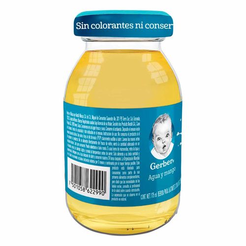 Bebida Hidratante Gerber Toque de Fruta Etapa 2 Mango de 175ml