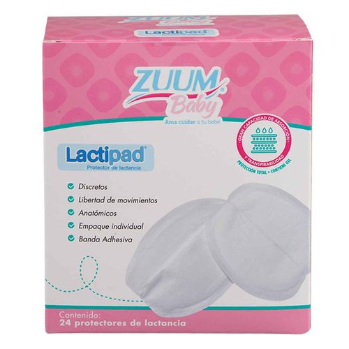 Protector de Lactancia Zuum Baby Caja con 24 Protectores