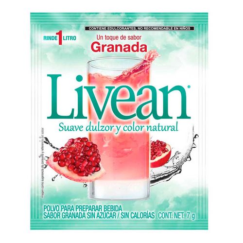 Saborizante Livean Sabor Granada de 7g
