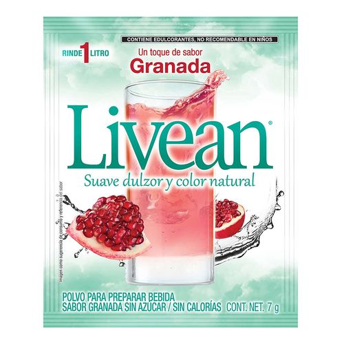 Saborizante Livean Sabor Granada de 7g