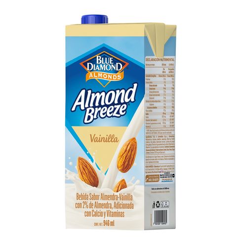 Alimento Líquido Blue Diamond Almond Breeze sabor Vainilla 946ml