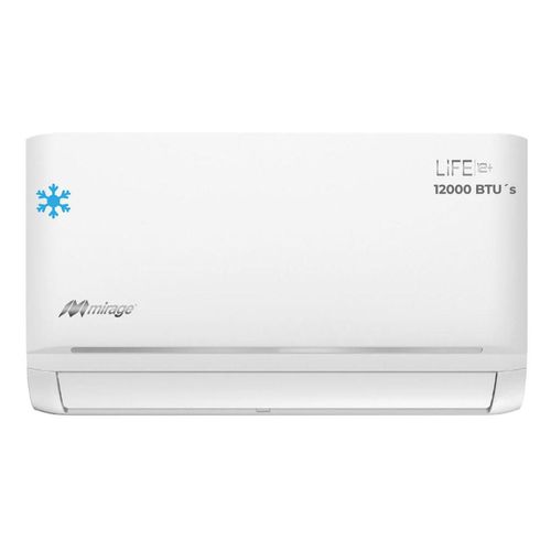 Aire Acondicionado Mirage Life 12 Plus On/Off SETCLF121T Blanco Solo Frío 1Ton 230V